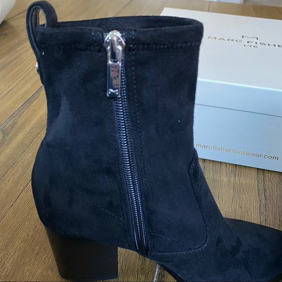 Mark Fisher LTD Avalyn black ankle bootie boot - Picture 10 of 10